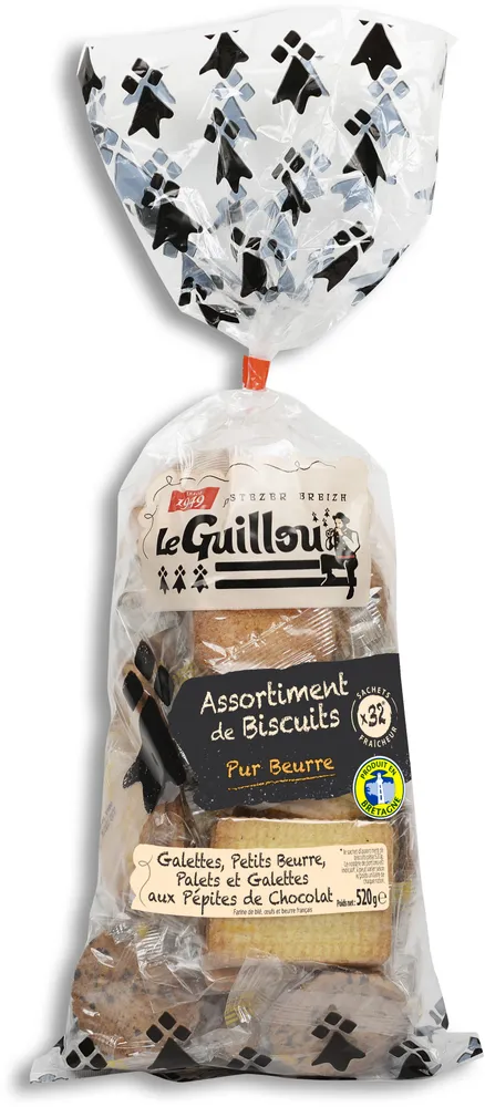 Assortiment de biscuits pur beurre - Le Guillou