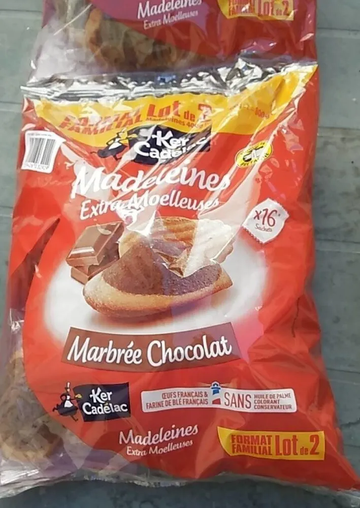 Madeleines extra moelleuses