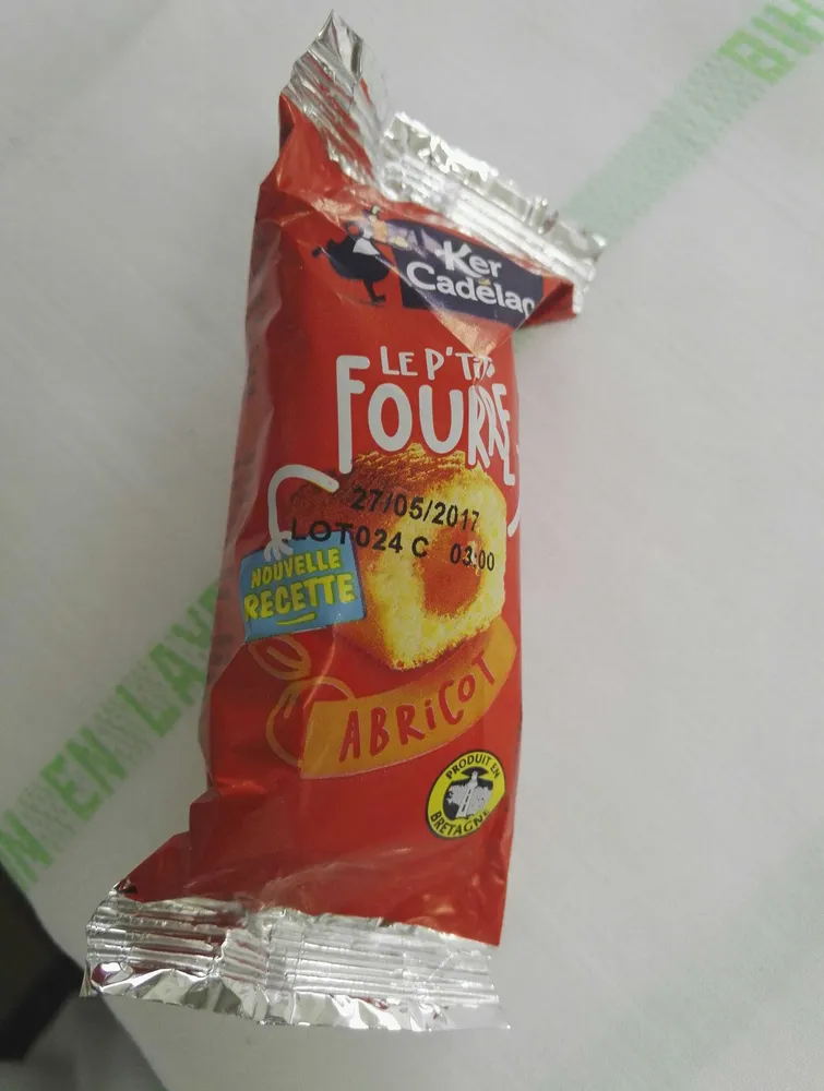 Le P'tit Fourré Abricot