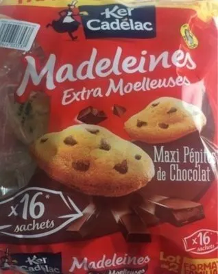 Madeleines pepites chocolat