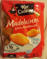Madeleines Extra Moelleuses Fromage Blanc