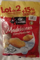 Madeleines Extra Moelleuses Fromage Blanc