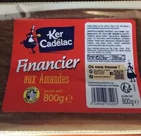 Financier aux Amandes
