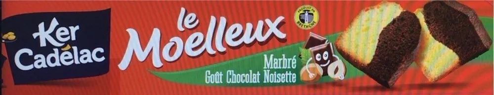 Moelleux marbré choco noisette