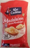 Madeleines Extra Moelleuses Perles de Sucre