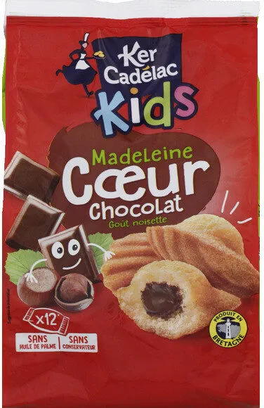 Ker Cadélac - Kids Madeleine Chocolate hazelnut, 420g (14.8oz)