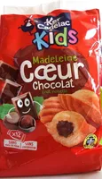 Madaleine coeur chocolat