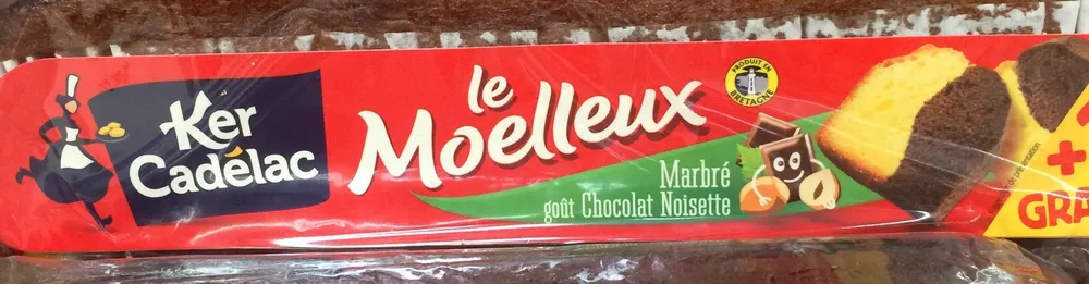 Le moelleux marbré noisette