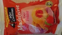 Madeleine coeur fraise