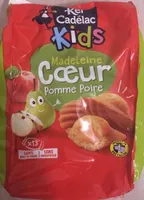 Madeleine Cœur Pomme Poire