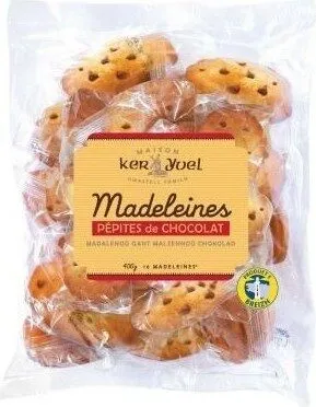 Madeleine Pépites de chocolat