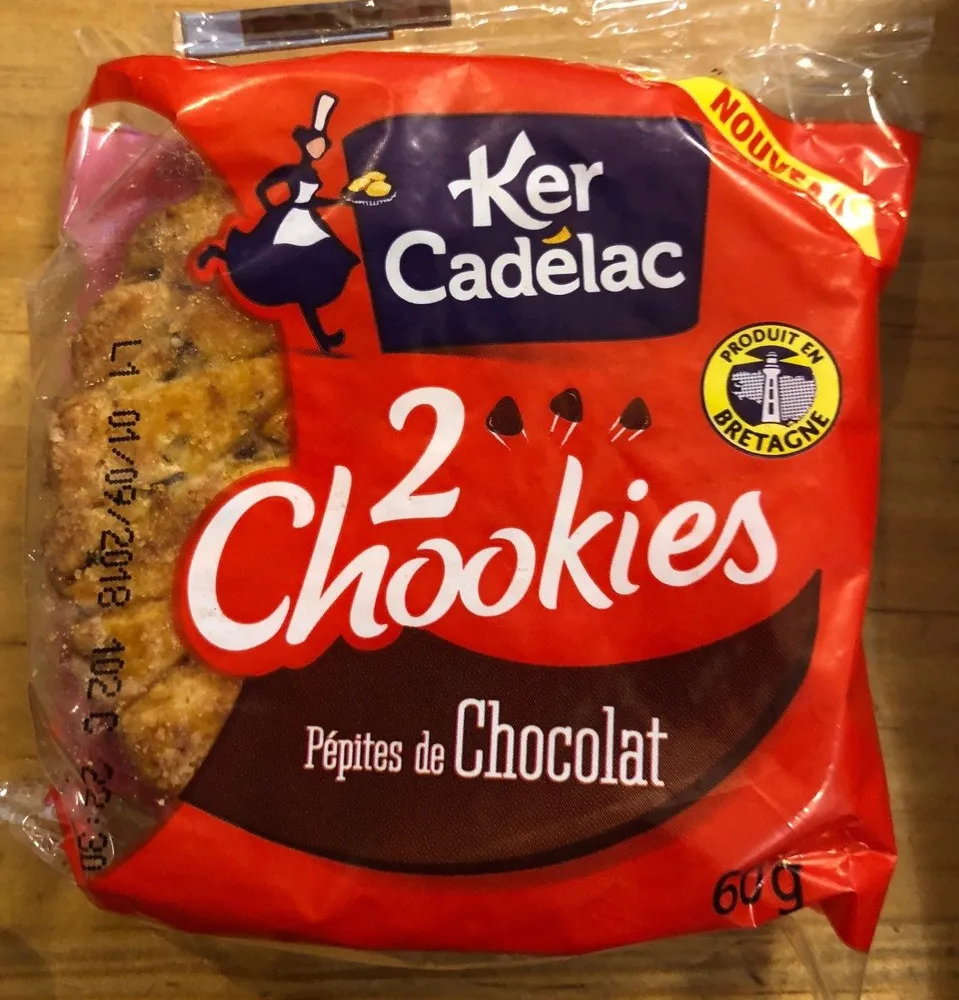 2 Chookies Pépites de Chocolat