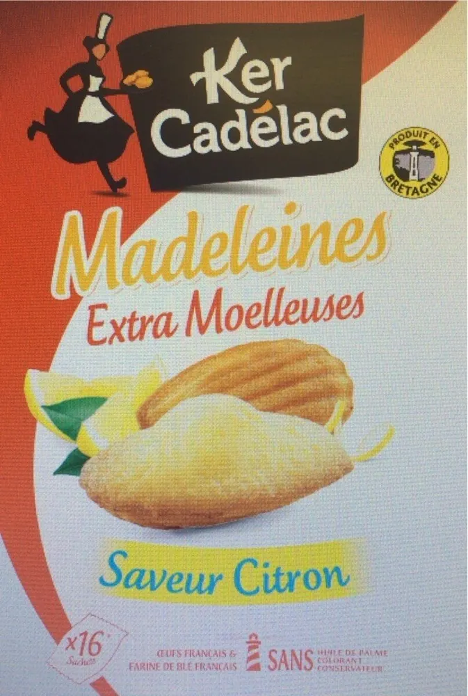 Madeleines citron