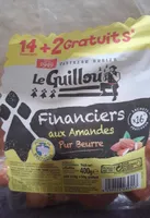 Financiers aux amandes pur beurre