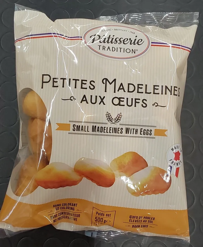 Petite madeleine aux oeufs