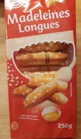 Madeleines longues aux perles de sucre