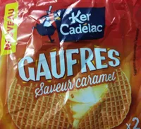 Gaufres saveur caramel