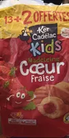 Kids Madeleine cœur de Fraise