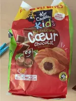 Madeleine coeur chocolat
