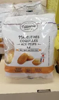 Madeleines Coquilles aux œufs