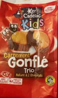 Carrément Gonflé Trio Nature et 2 Chocolats