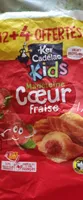 Madeleine cœur fraise