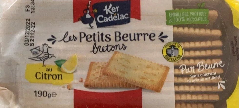 Les petits beurre bretons