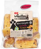 Mini lingots aux fruits - Le Guillou