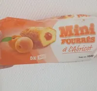 Mini fourré à l'abricot