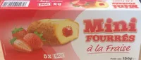 Mini fourrés fraise