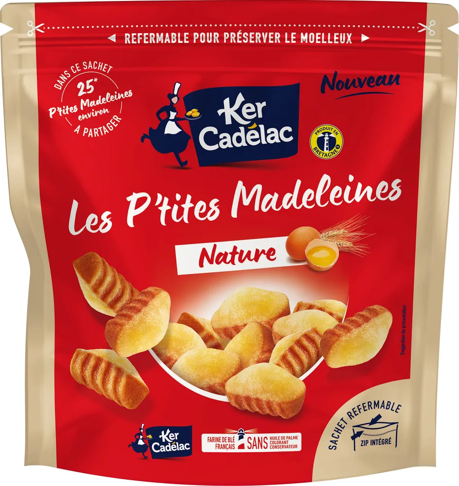 Les P'tites Madeleines Nature