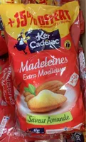 Madeleines saveur amande