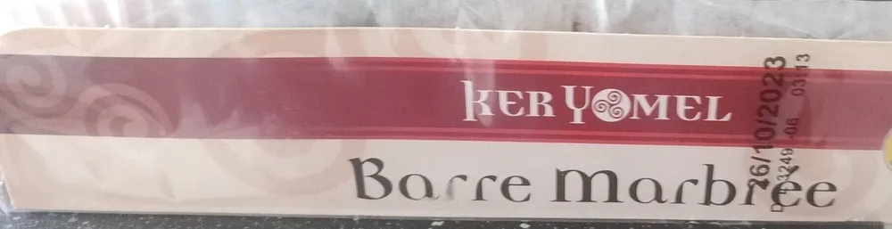 Barre marbrée