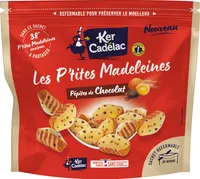 Les P'tites Madeleines Pépites de Chocolat