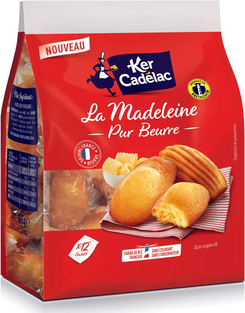 La madeleine pur beurre