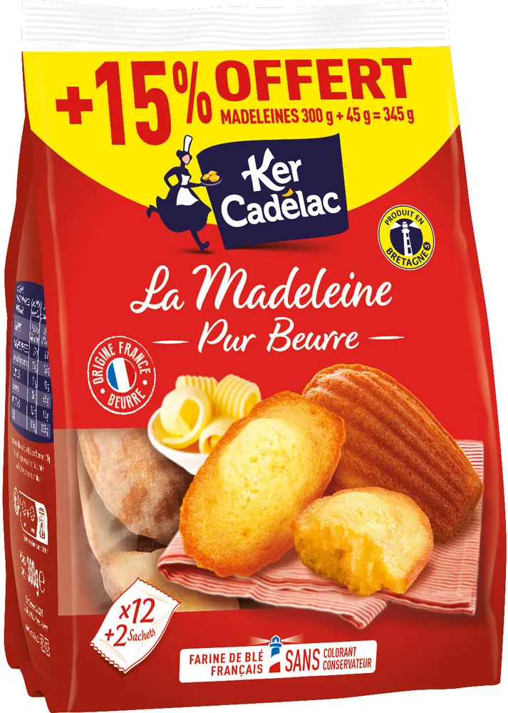 La madeleine Pur beurre