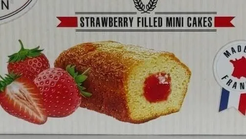 Mini fourré fraise