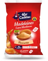 Madeleines Extra Moelleuses Noisette