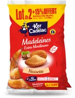 Madeleines Extra Moelleuses Noisette