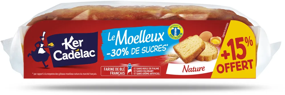 Moelleux Nature -30% de sucres