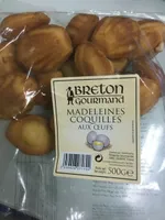 Madeleines coquilles aux oeufs