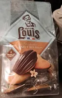 Madeleines vanille Bourbon chocolat noir