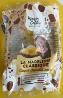 Madeleine classiqu coque chocolat noir