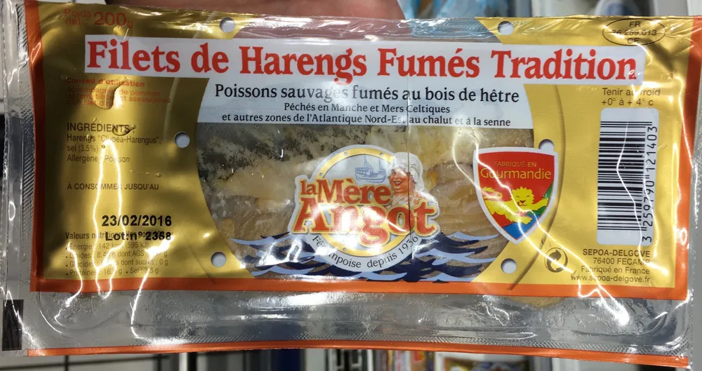 Filets de Harengs Fumés Tradition