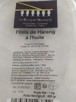 Filets hareng à l'huile