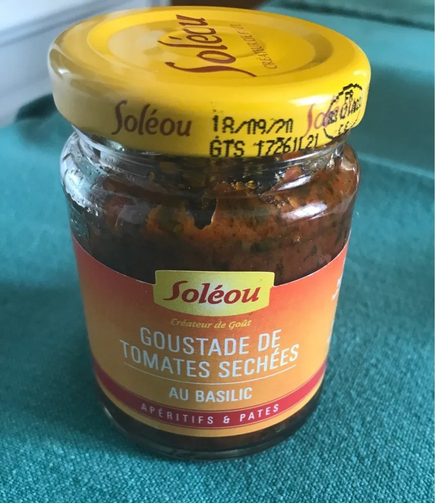 Goustade de tomates sechées au Basilic