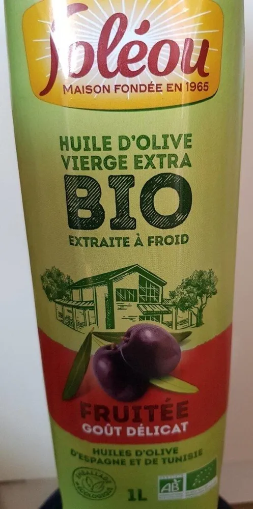 Huile d'olive vierge extra Bio