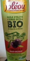 Huile d'olive vierge extra Bio