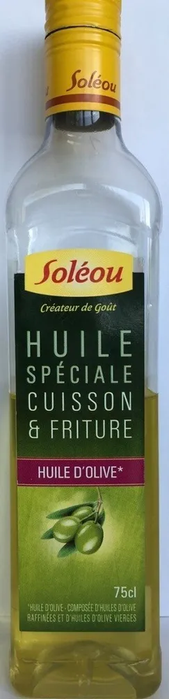 Huile spéciale cuisson et friture huile d'olive