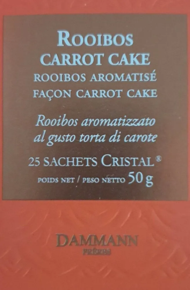 Rooibos Carrot cake